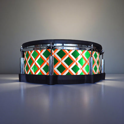 3D Tile Drum Wrap (White Base)