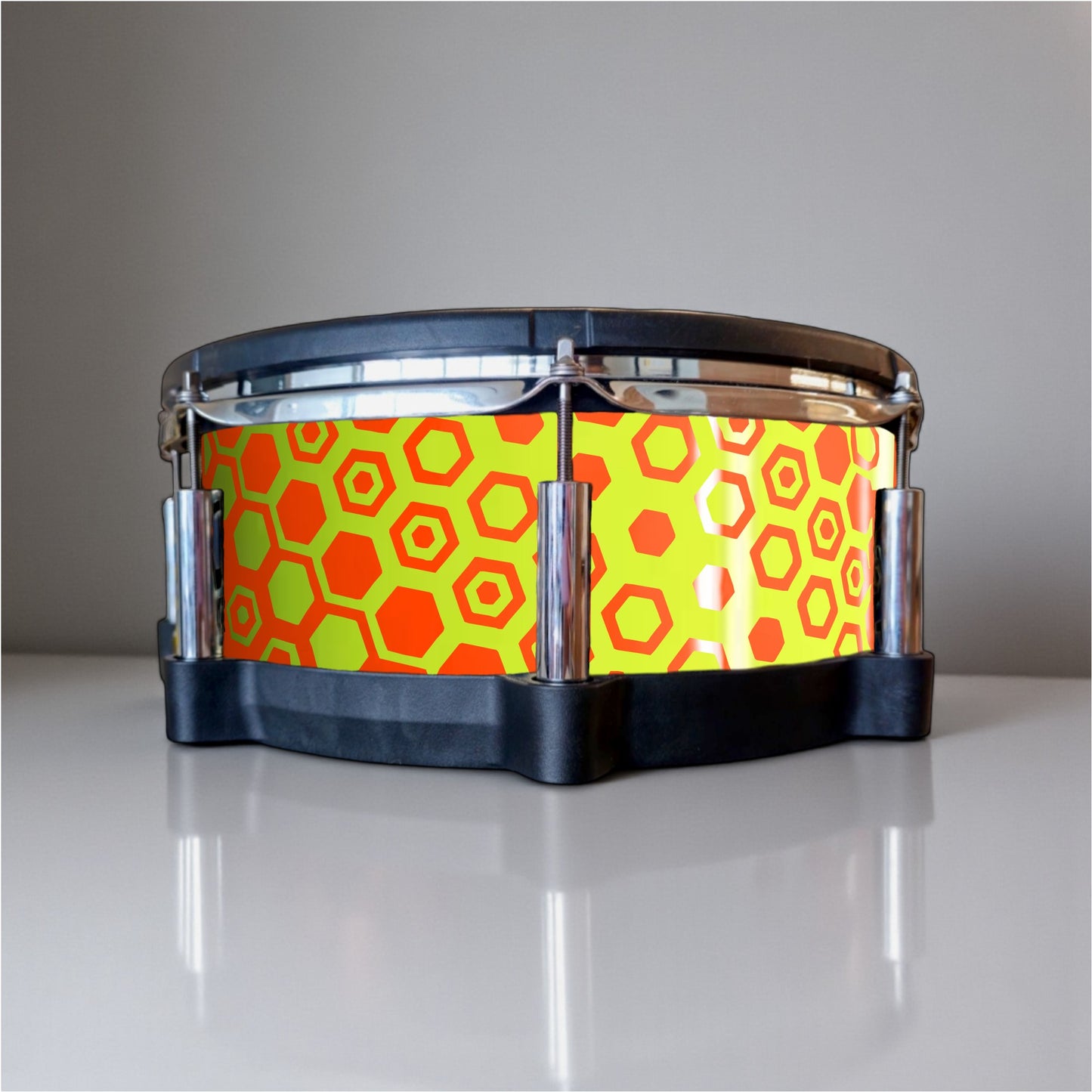 Hexagonal Fade Drum Wrap