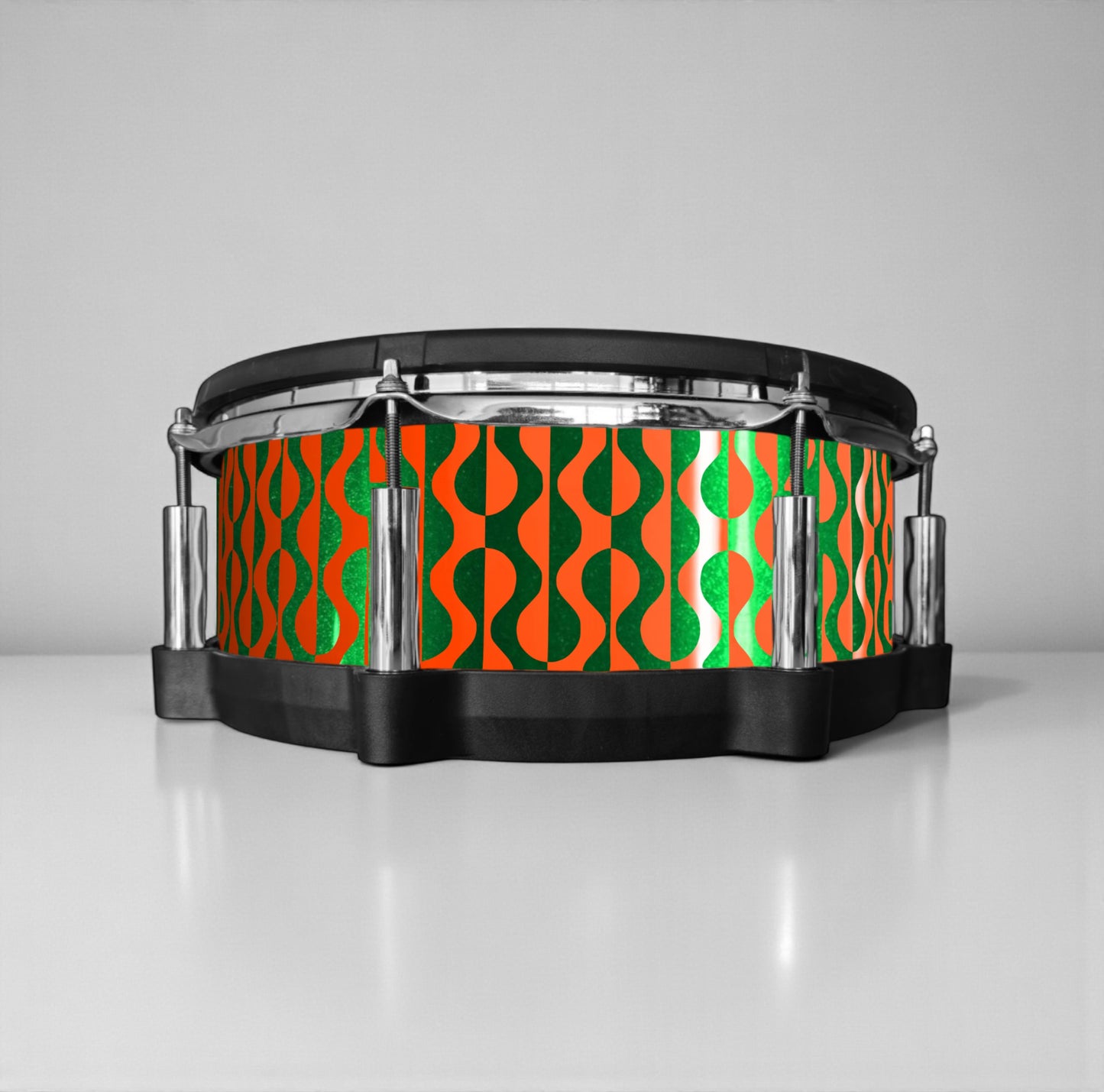 Negative Circles Drum Wrap