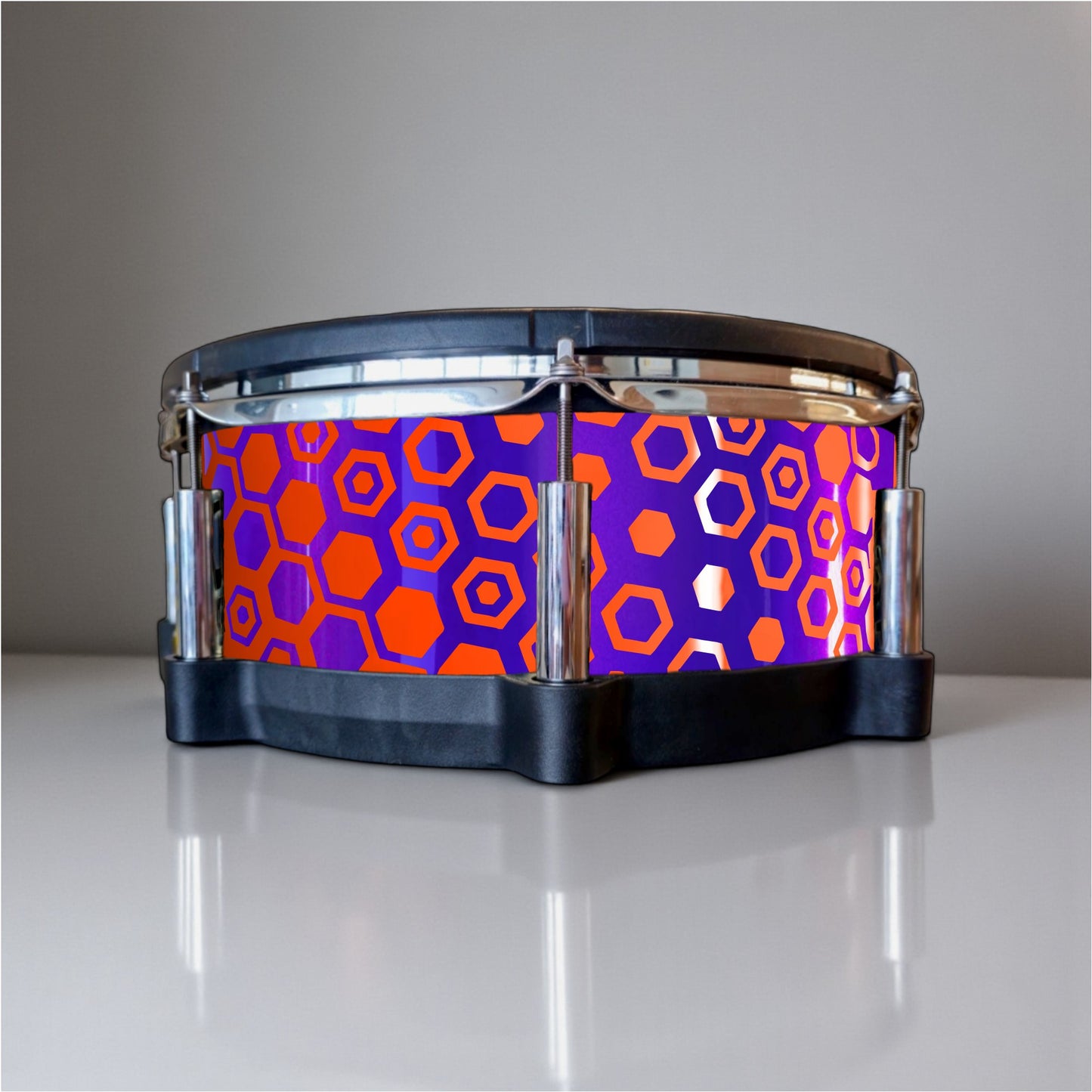 Hexagonal Fade Drum Wrap