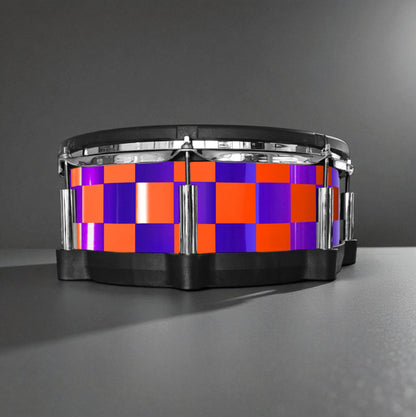 Checkerboard Drum Wrap