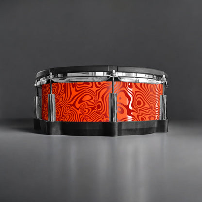 Psychedelic Swirl Drum Wrap