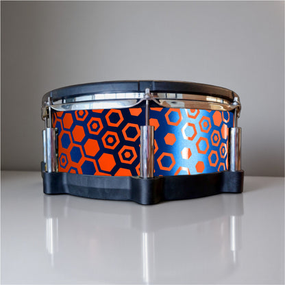 Hexagonal Fade Drum Wrap