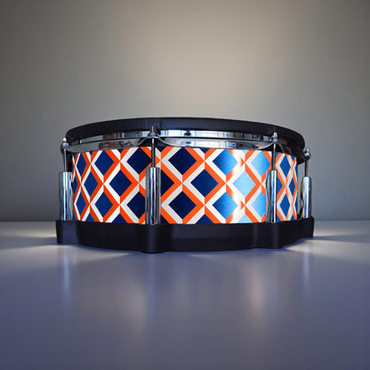 3D Tile Drum Wrap (White Base)