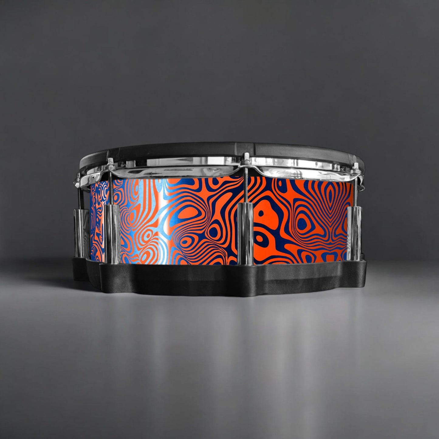 Psychedelic Swirl Drum Wrap