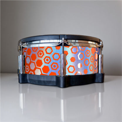 Hexagonal Fade Drum Wrap