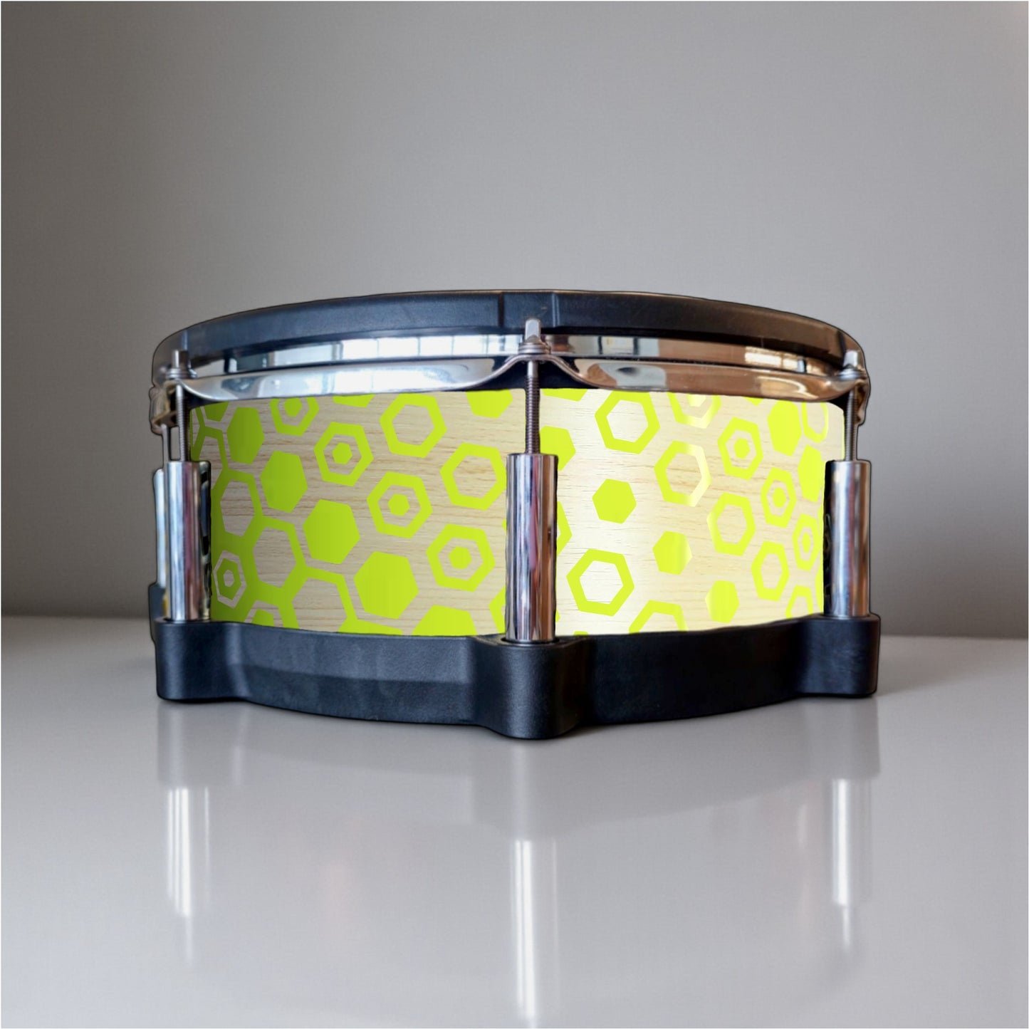 Hexagonal Fade Drum Wrap