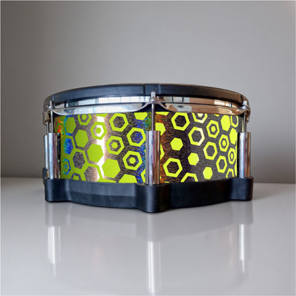 Hexagonal Fade Drum Wrap