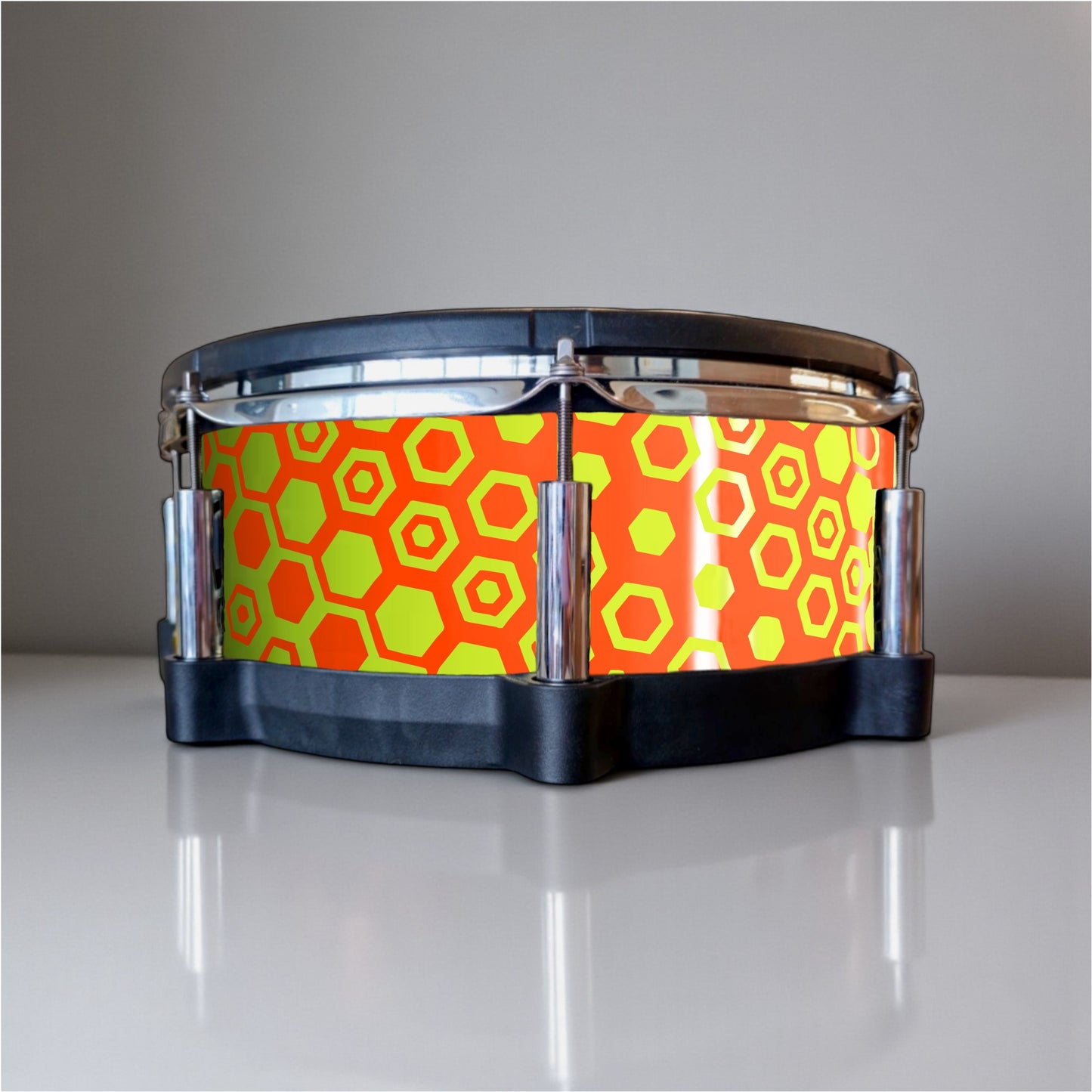 Hexagonal Fade Drum Wrap