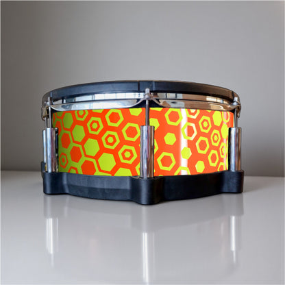 Hexagonal Fade Drum Wrap