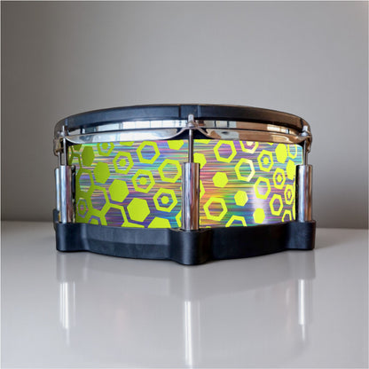 Hexagonal Fade Drum Wrap