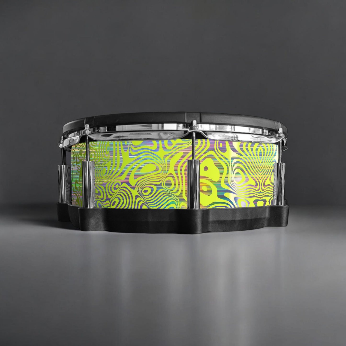 Psychedelic Swirl Drum Wrap