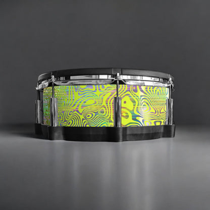 Psychedelic Swirl Drum Wrap