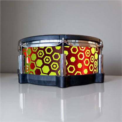 Hexagonal Fade Drum Wrap