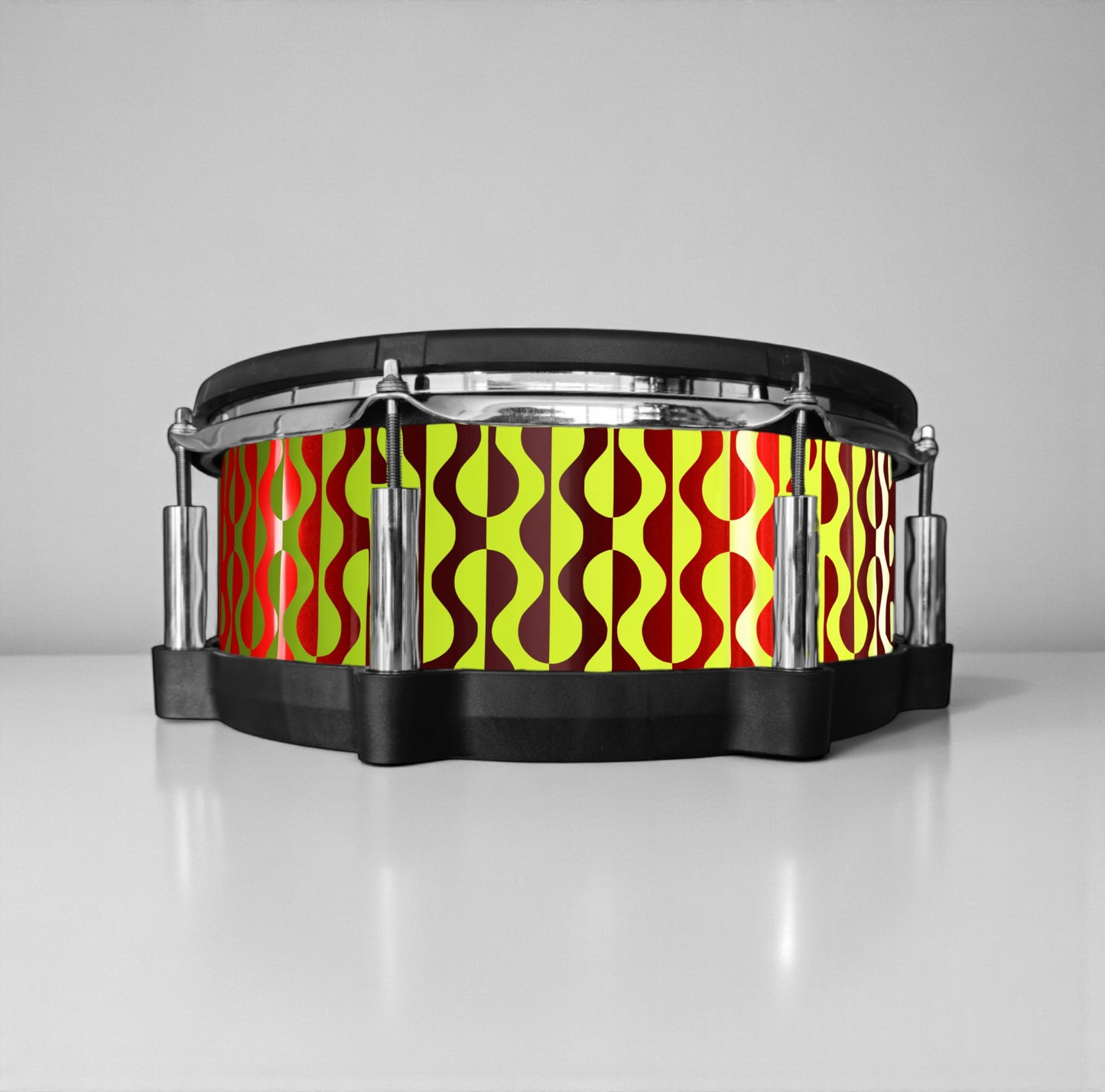 Negative Circles Drum Wrap