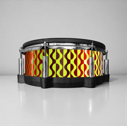 Negative Circles Drum Wrap