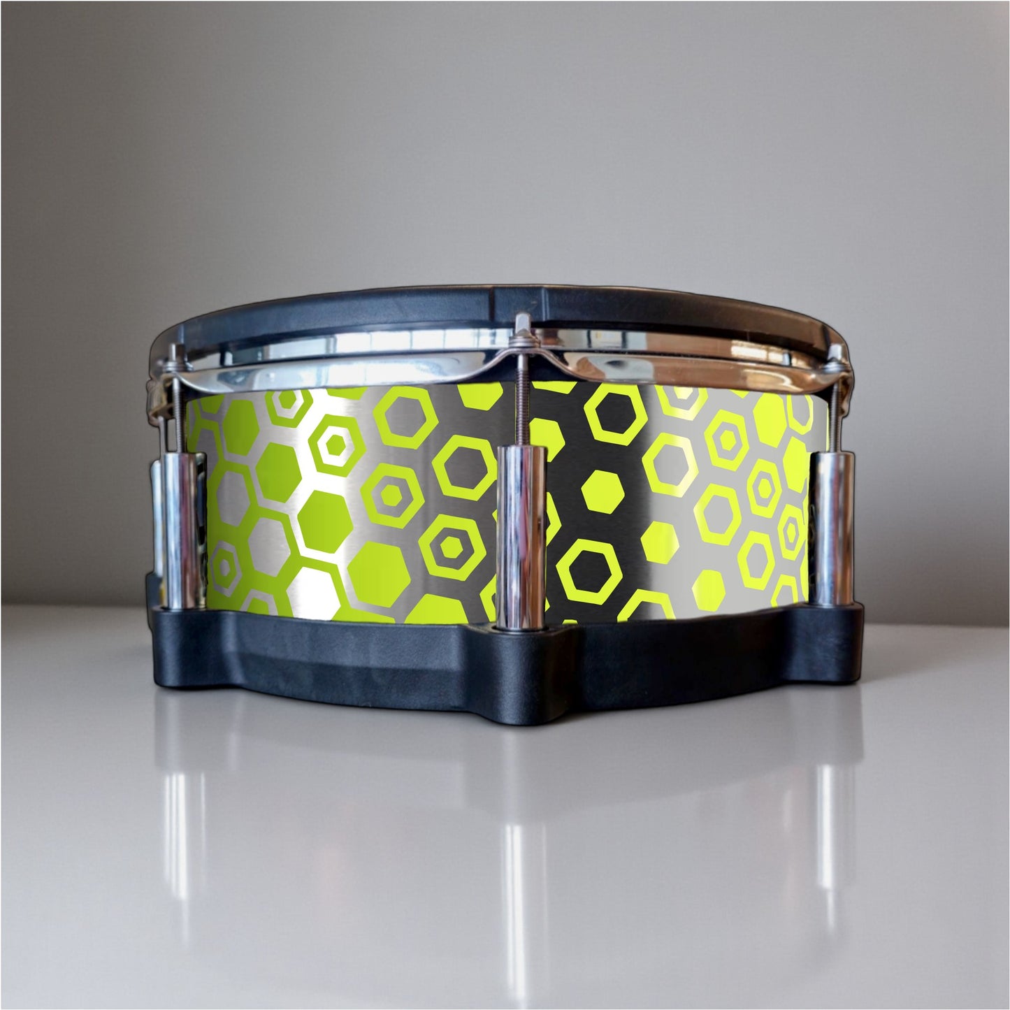 Hexagonal Fade Drum Wrap