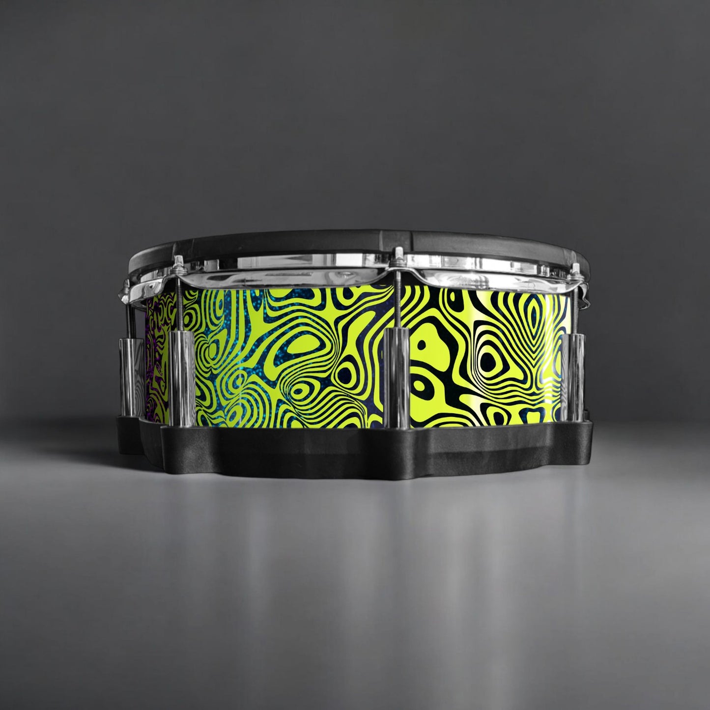 Psychedelic Swirl Drum Wrap