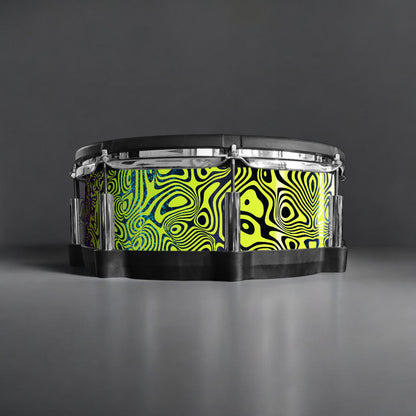 Psychedelic Swirl Drum Wrap