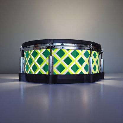 3D Tile Drum Wrap (White Base)