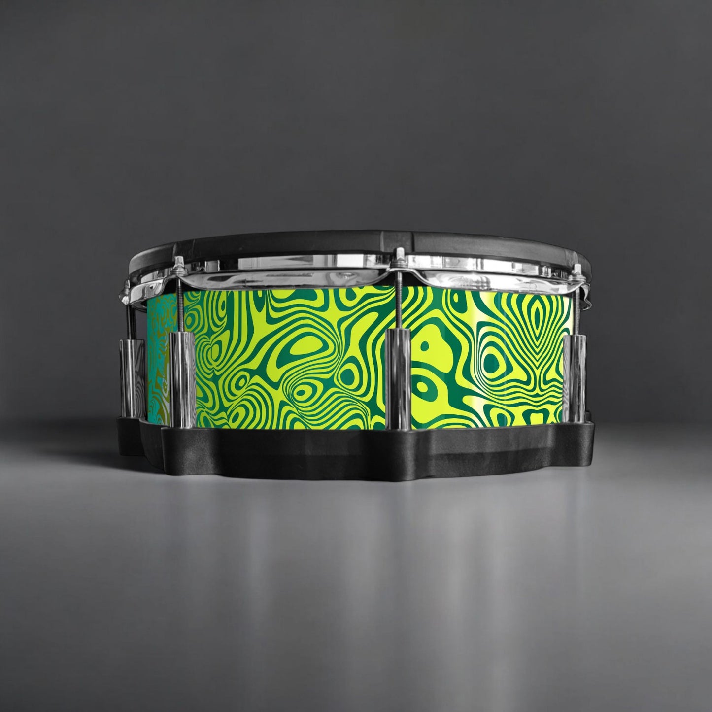 Psychedelic Swirl Drum Wrap