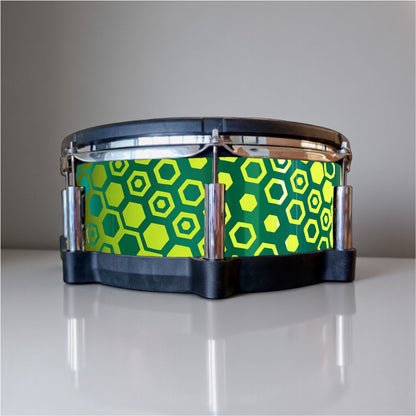 Hexagonal Fade Drum Wrap
