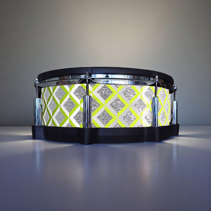 3D Tile Drum Wrap (White Base)