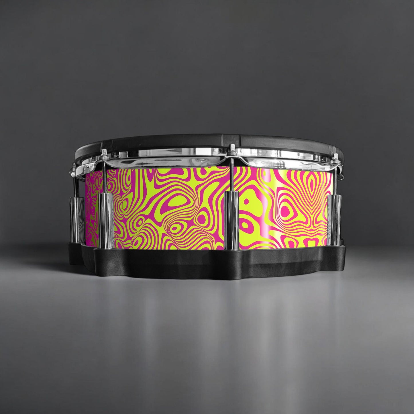 Psychedelic Swirl Drum Wrap