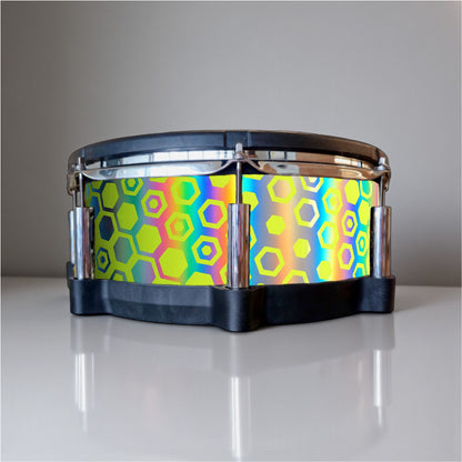 Hexagonal Fade Drum Wrap