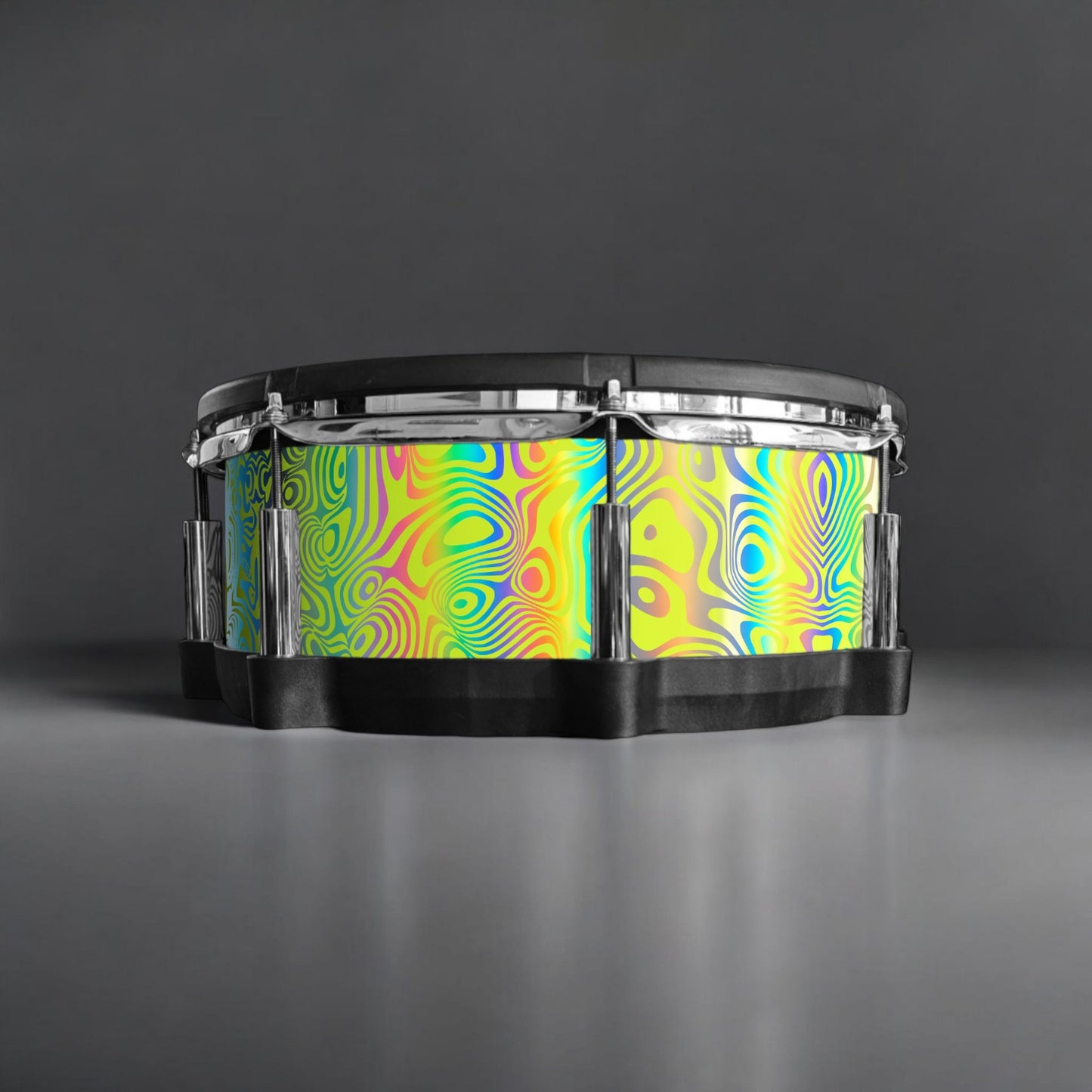 Psychedelic Swirl Drum Wrap