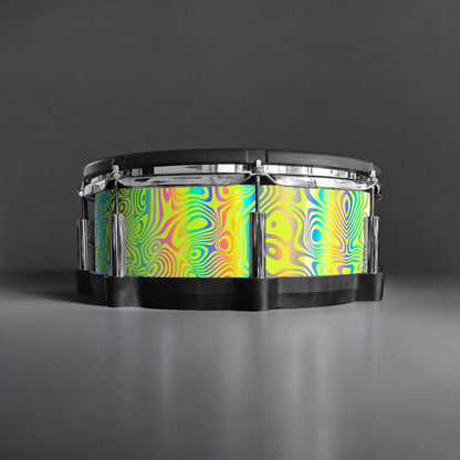 Psychedelic Swirl Drum Wrap