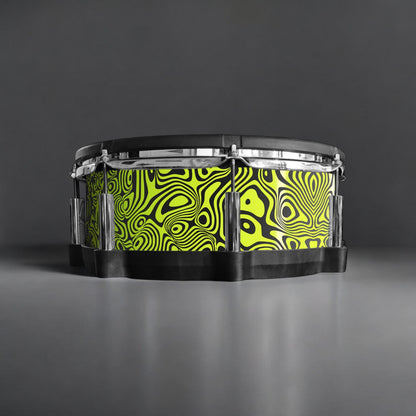 Psychedelic Swirl Drum Wrap