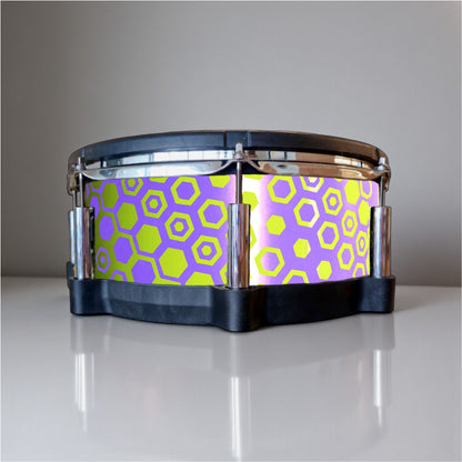 Hexagonal Fade Drum Wrap