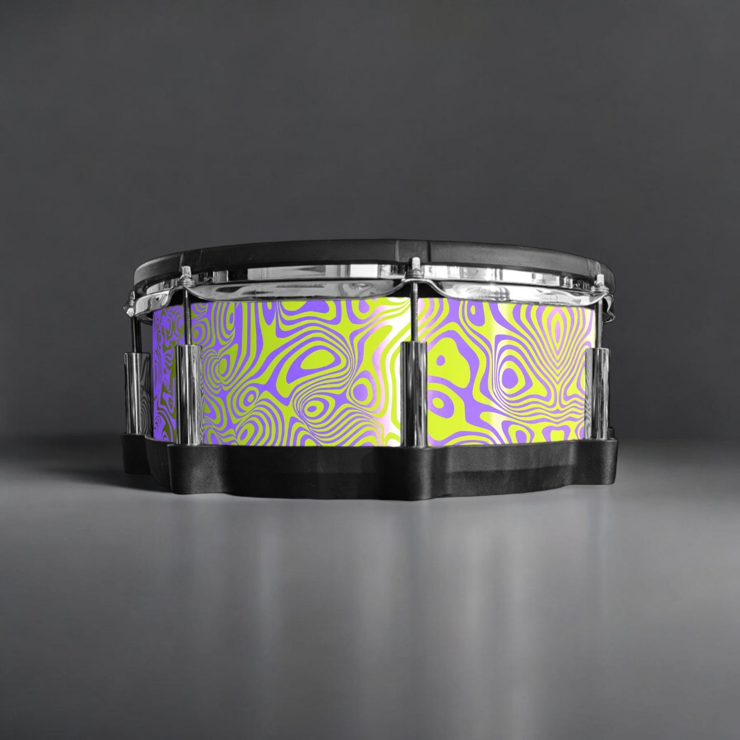 Psychedelic Swirl Drum Wrap