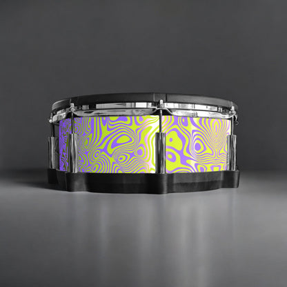 Psychedelic Swirl Drum Wrap