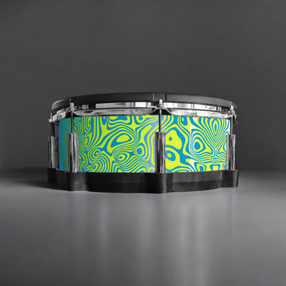 Psychedelic Swirl Drum Wrap