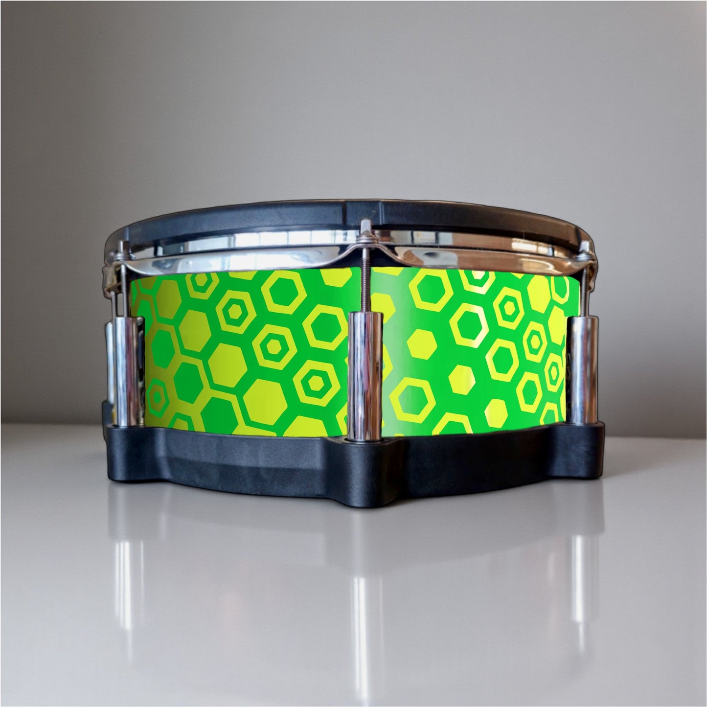 Hexagonal Fade Drum Wrap
