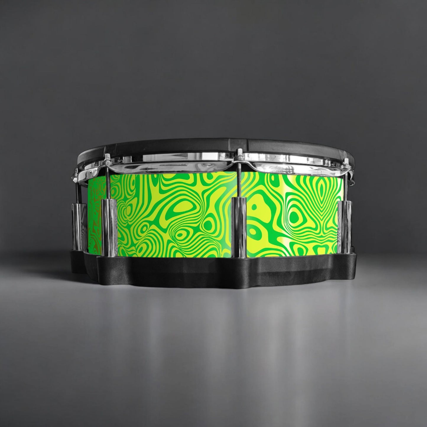 Psychedelic Swirl Drum Wrap