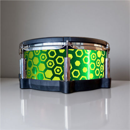 Hexagonal Fade Drum Wrap
