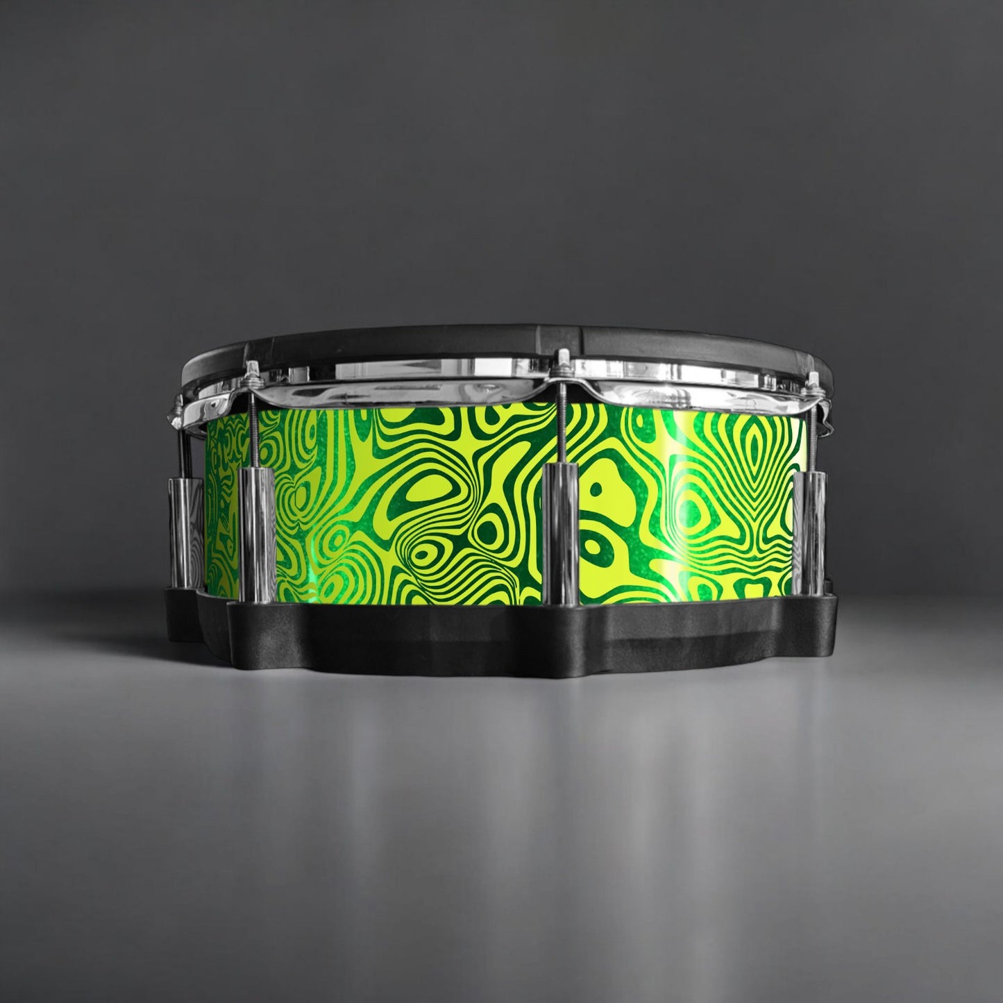 Psychedelic Swirl Drum Wrap