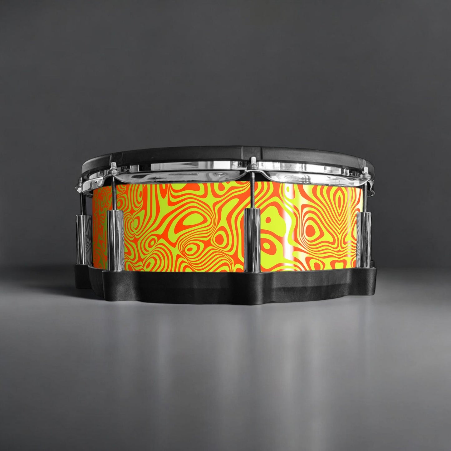 Psychedelic Swirl Drum Wrap