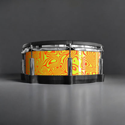 Psychedelic Swirl Drum Wrap