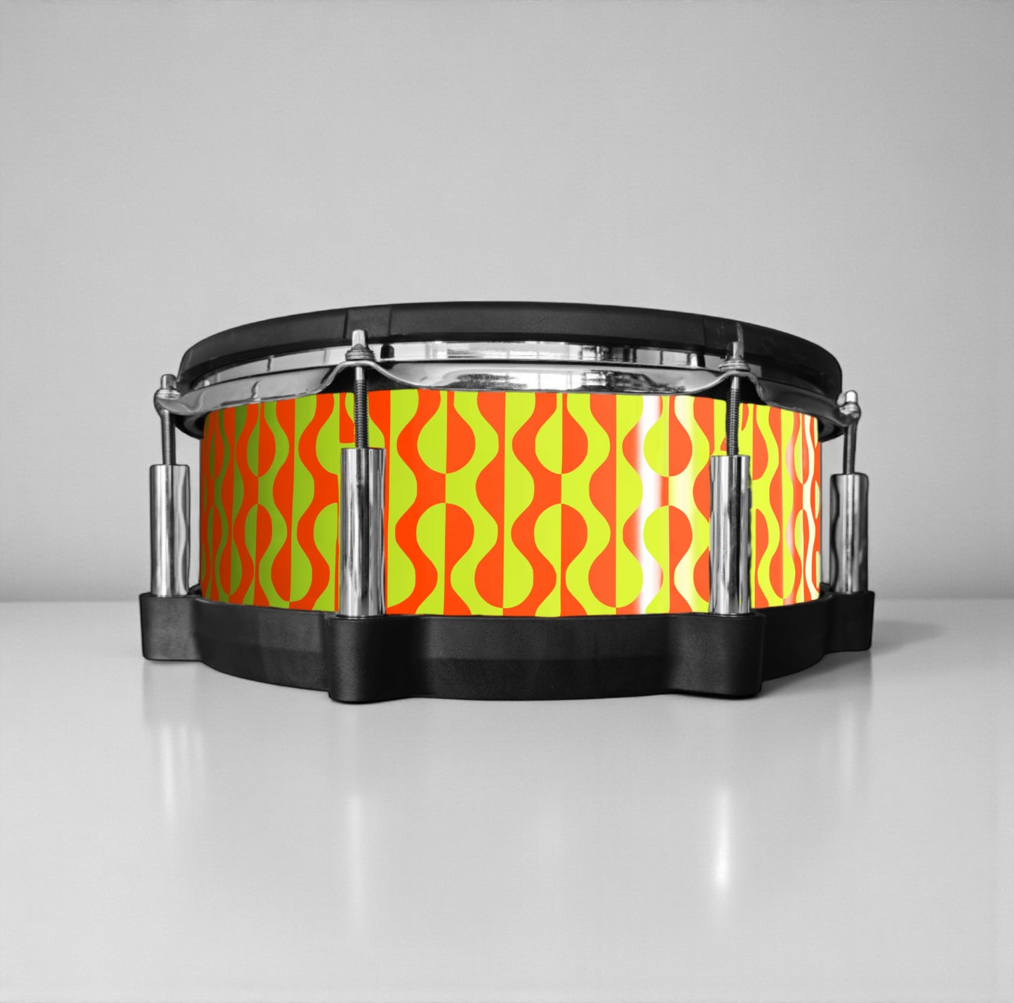 Negative Circles Drum Wrap