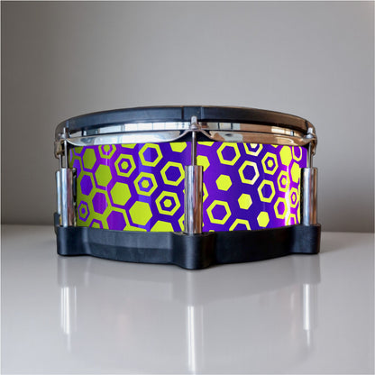Hexagonal Fade Drum Wrap