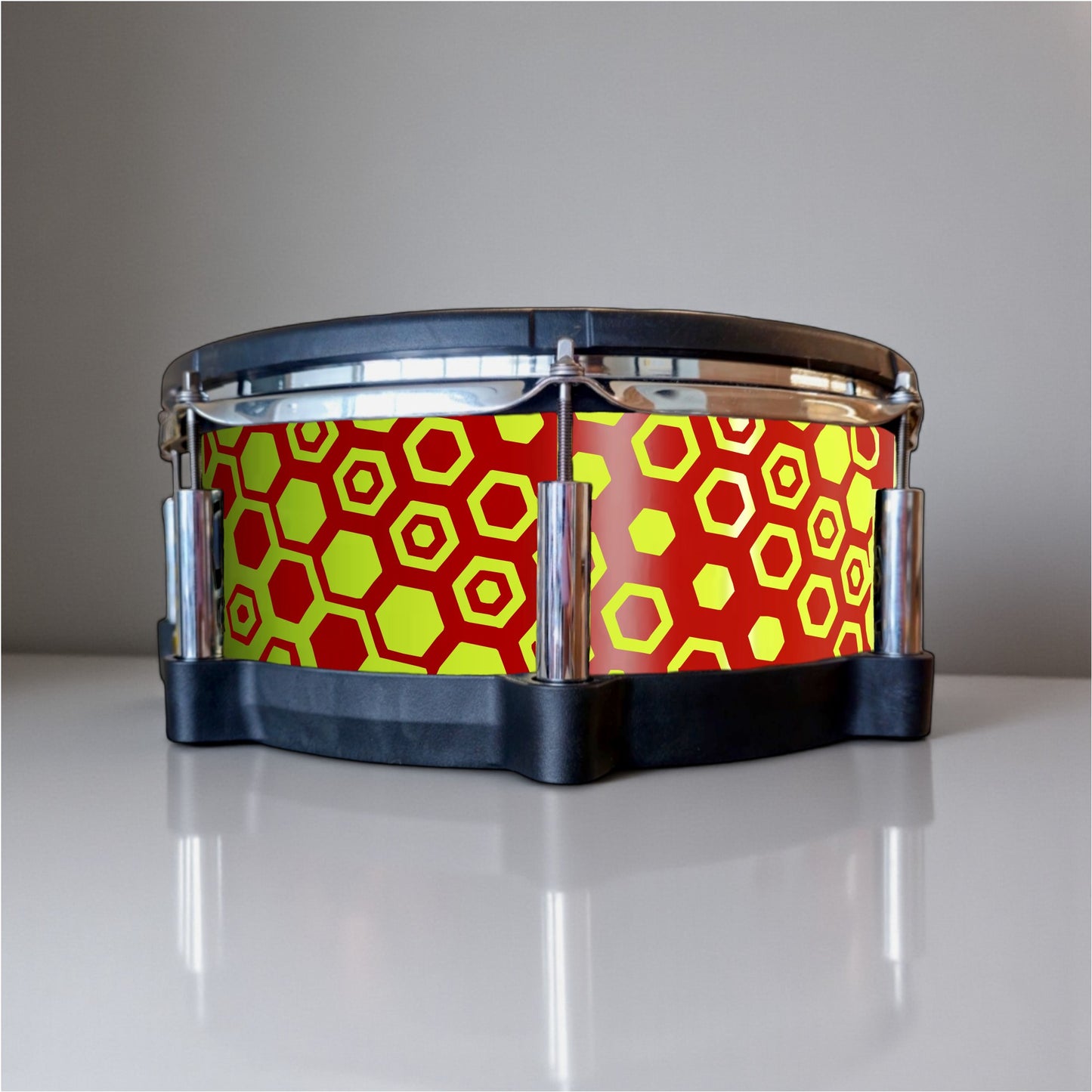 Hexagonal Fade Drum Wrap