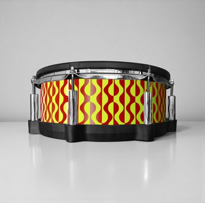 Negative Circles Drum Wrap