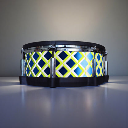 3D Tile Drum Wrap (White Base)