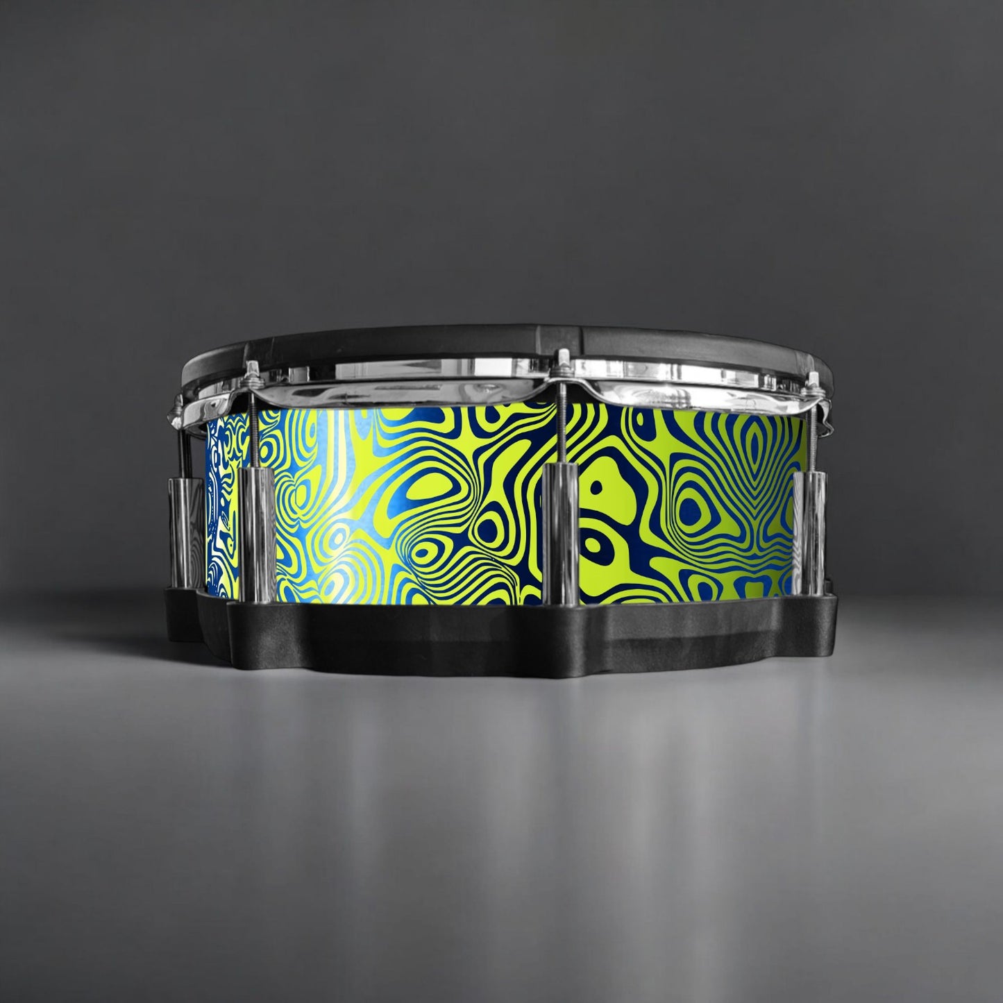 Psychedelic Swirl Drum Wrap