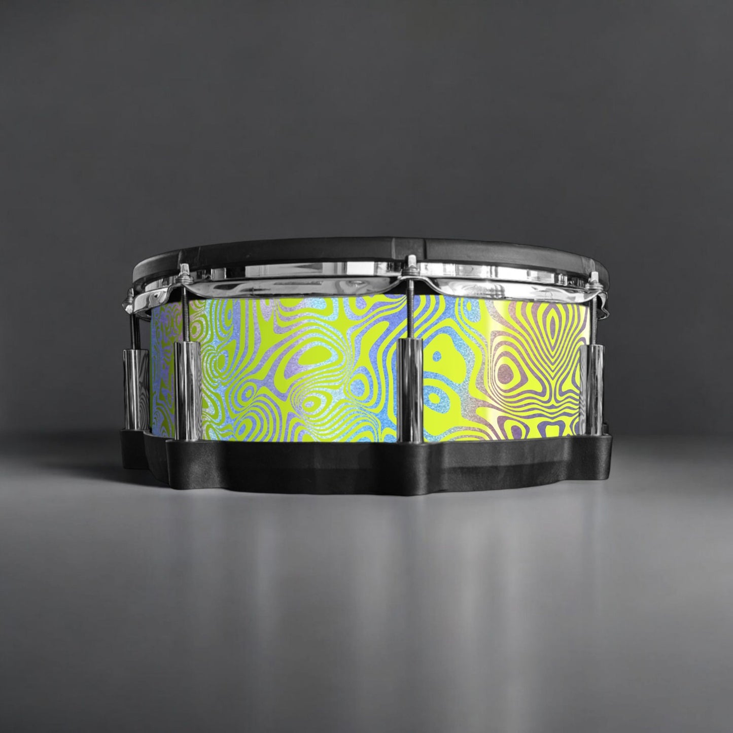 Psychedelic Swirl Drum Wrap