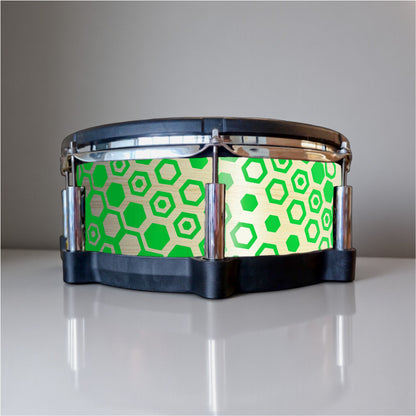 Hexagonal Fade Drum Wrap